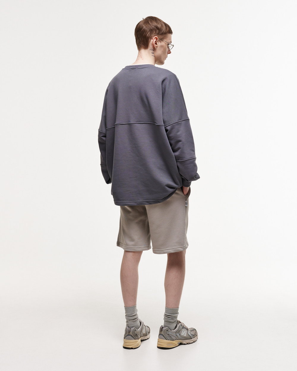Wide Shorts LOGO Drizzle