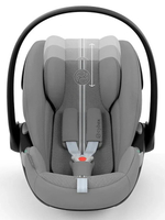 Коляска Cybex Balios S Lux TPE complete Cloud G Stone Grey Plus Base G 4 в 1 Chocolate Brown с дождевиками
