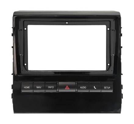 Комплект рамки с разъёмами 9" Toyota Land Cruiser 200 11(F1)2015-2021 с JBL и 360, монитор открыт - Car-Smart 9106F1