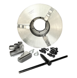 Токарный патрон К11-630/С11, посадка на условный конус 11, трехкулачковый, самоцентрирующийся, цельные кулачки