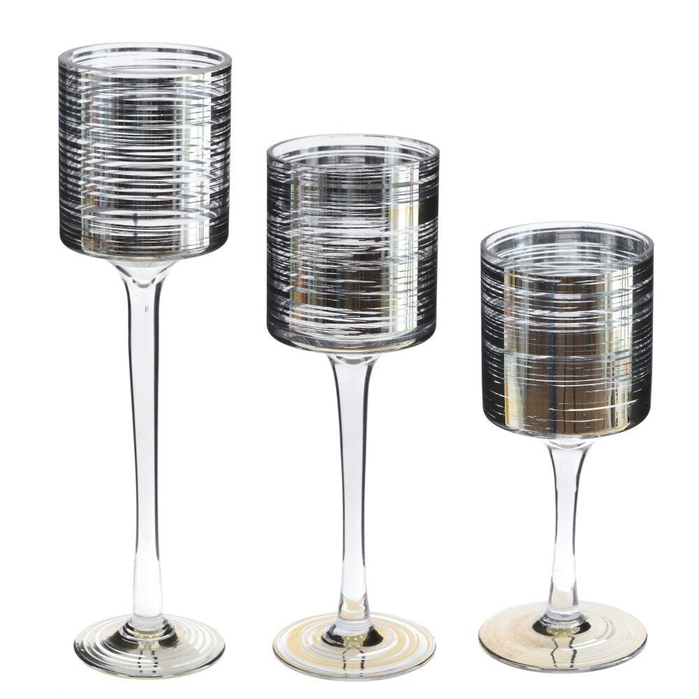 GAEM Набор из 3-х подсвечников, L24 W8 H30 см