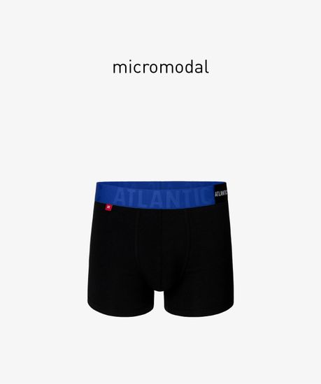 Трусы мужские боксеры, Atlantic MH-1188 черно-синие