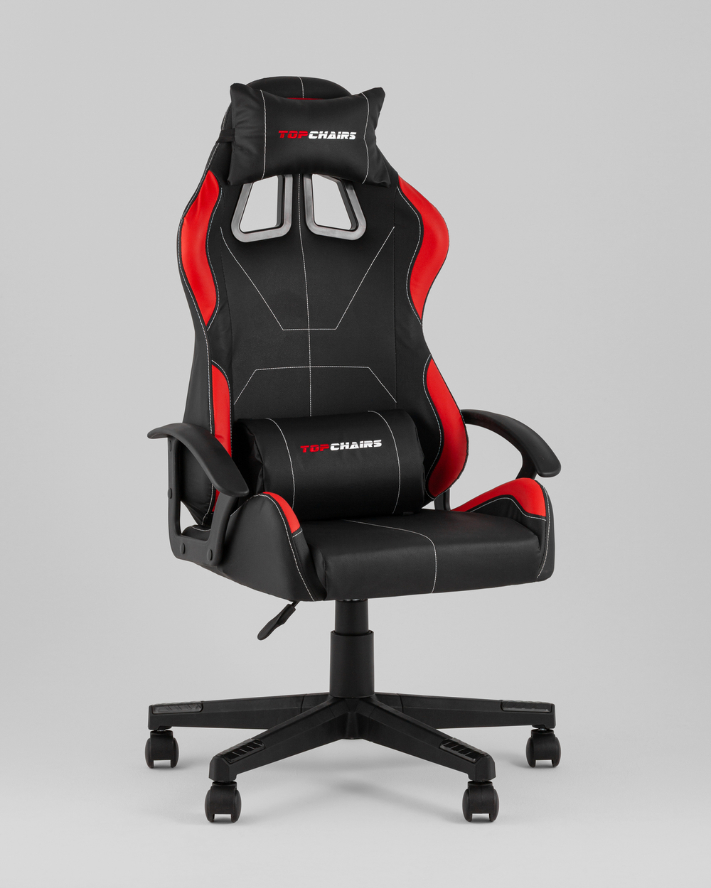 Кресло спортивное TopChairs Wyvern черно-красный