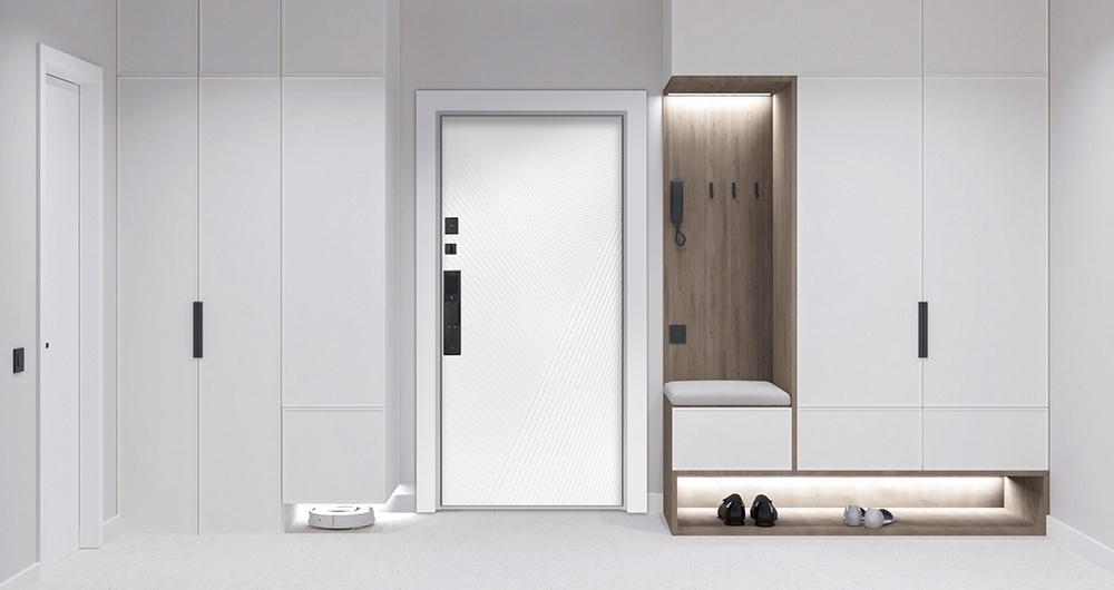 Стальная дверь "Ferrum" (биометрический замок)