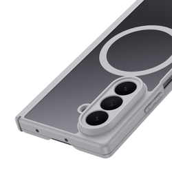 Усиленный чехол серого цвета с MagSafe для Samsung Galaxy Z Fold 8 Ultra, серия Expn Series Magnetic от Dux Ducis
