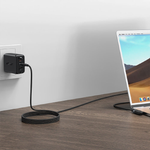 C5-03 USB-C to USB-C 100W right angled aluminum alloy charging data cable