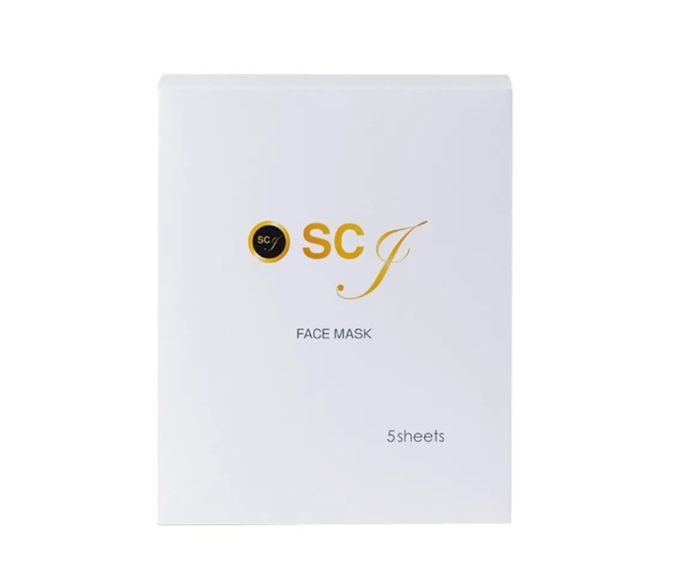 ENZYM SCJ Face Mask Антивозрастная маска для лица, 5 шт
