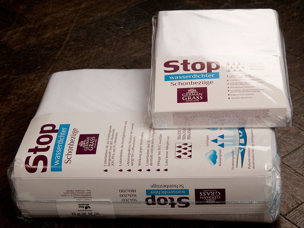 Наматрасник на резинке German Grass Stop 90х200 упаковка