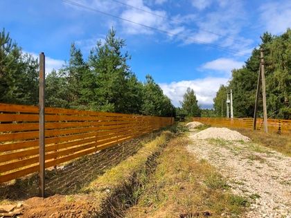 Установлены опоры уличного освещения