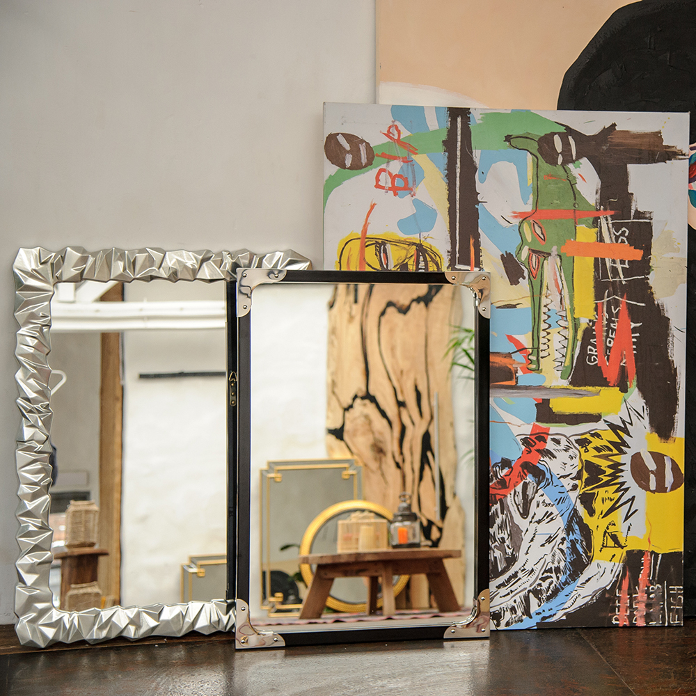 Настенное зеркало Объект мечты Фолд Сильвер