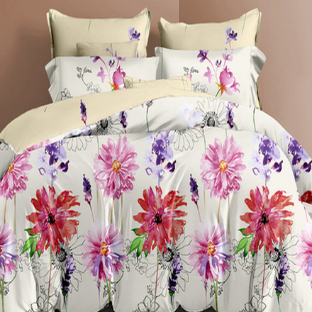 Комплект постельного белья "П37. 1231", поплин, 100% хлопок, Россия.