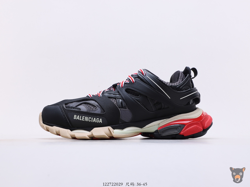 Кроссовки Track Trainers Black/Beige/Red