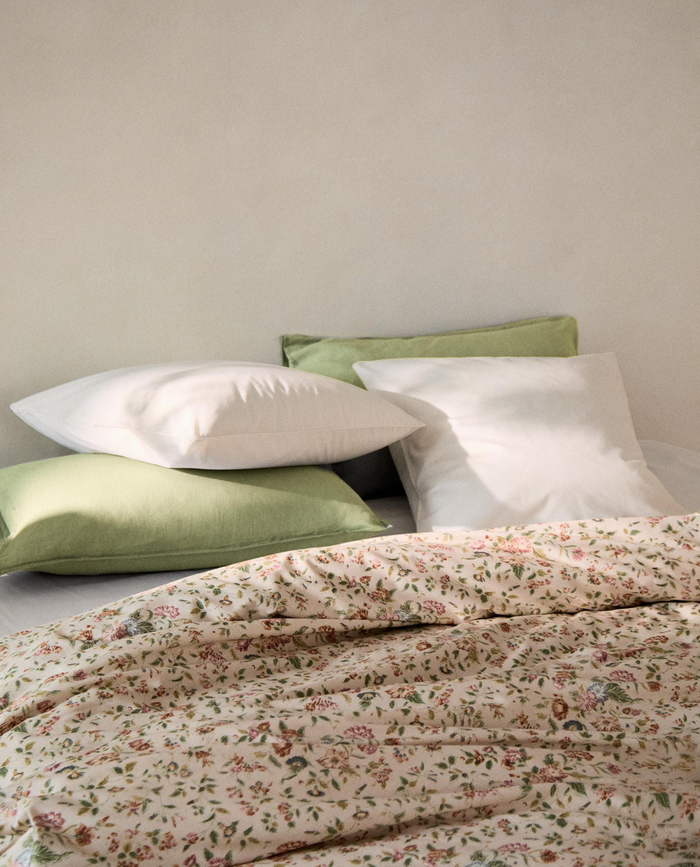 Пододеяльник Zara Home сатин, хлопок 100%, с цветочным принтом, 6151/088