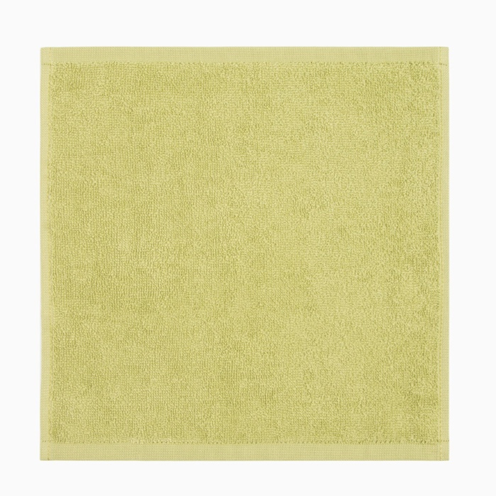 Набор махровых полотенец «Здесь живет счастье» 30×30 см - 3 шт.