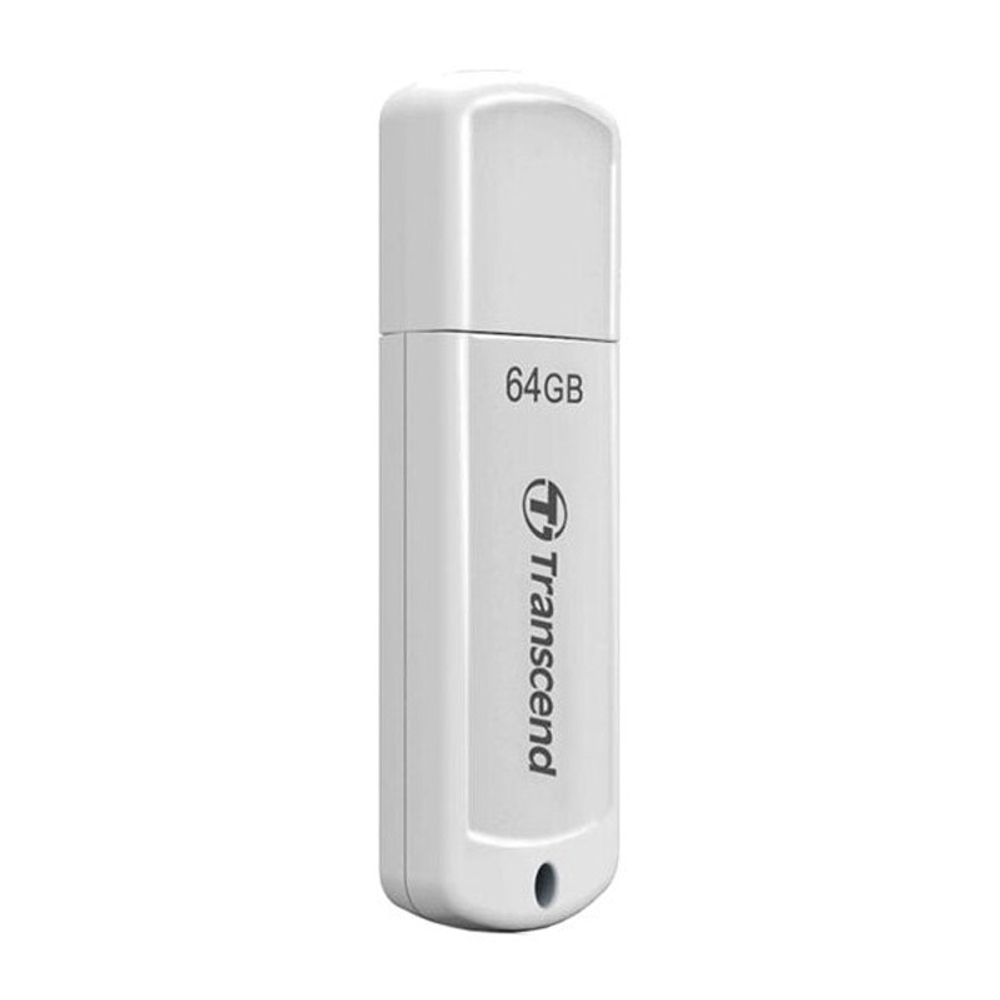 Память USB Flash Transcend Jetflash 370 TS64GJF370 64 Gb, белый