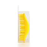 Арома-расческа для сухих и влажных волос с ароматом Лимона мини Solomeya Aroma Brush for Wet&Dry hair Lemon mini