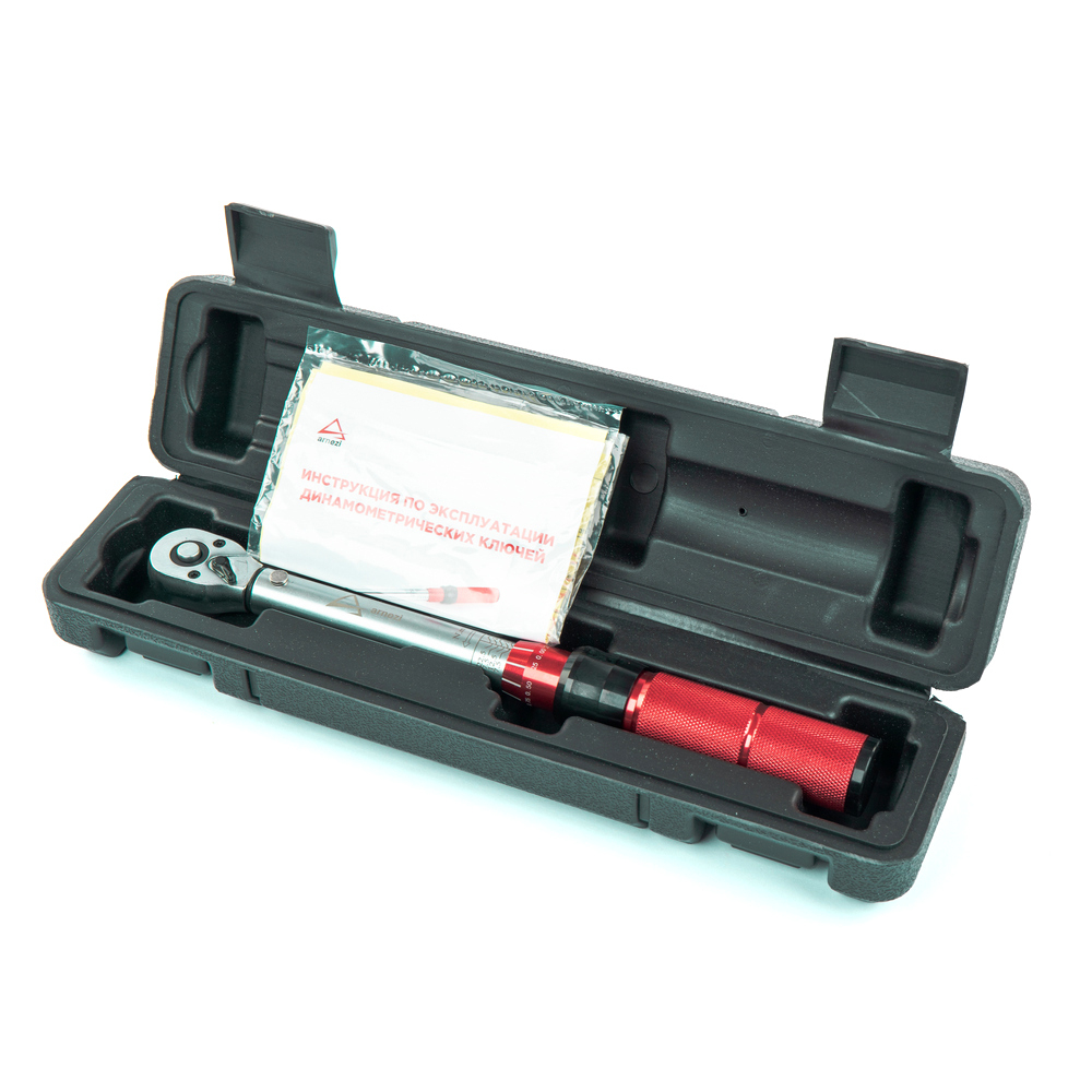 Ключ динамометрический 1/4" 5-25 Нм, 72 зуба, в кейсе L=245мм ARNEZI R7300141