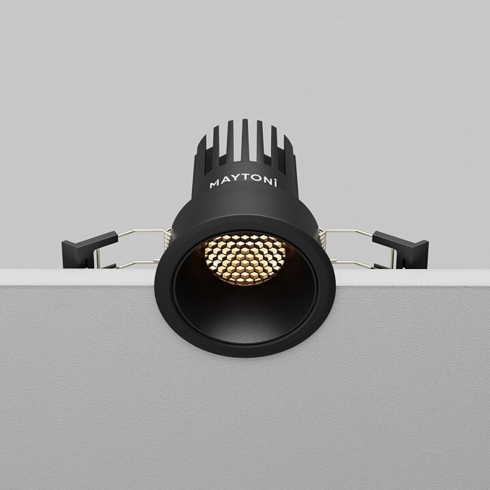 Встраиваемый светильник Maytoni Dip DL115-10W-2.7K-B