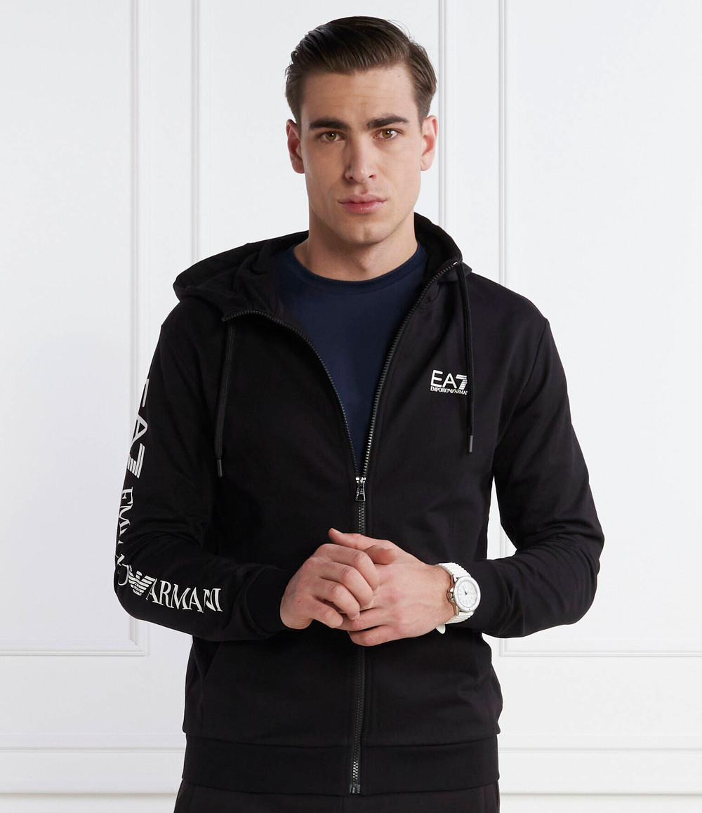 Худи EA7 - черный(8NPM13 PJ05Z)
