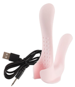 Розовый универсальный вибратор для пар Couples Vibrator