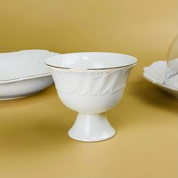 Lenardi 109-253 Креманка 11,5х10см КРОКУС ЗОЛОТО в под.уп.(х24)Фарфор