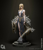 Маликет Чёрный Клинок и Королева Марика Вечная елден ринг Фигурка Maliketh, the Black Blade and Queen Marika the Eternal