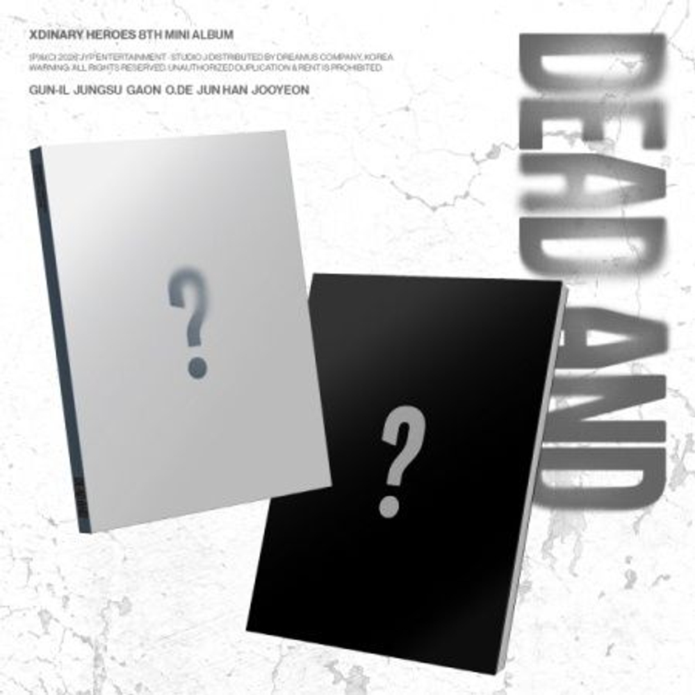 Альбом Xdinary Heroes - DEAD AND 8th Mini Album PHOTOBOOK 2 Version SET