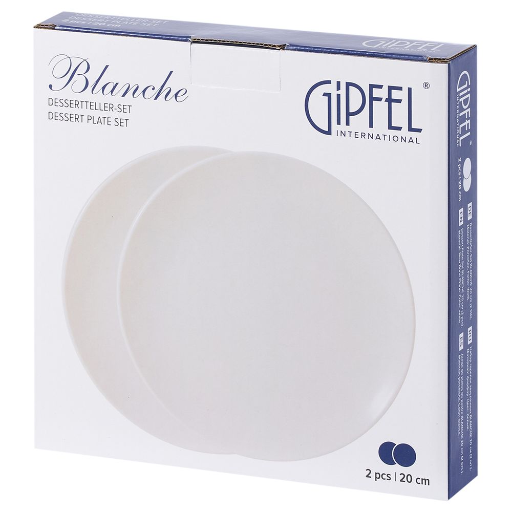 Набор тарелок закусочных Gipfel Blanche 52539 20 см