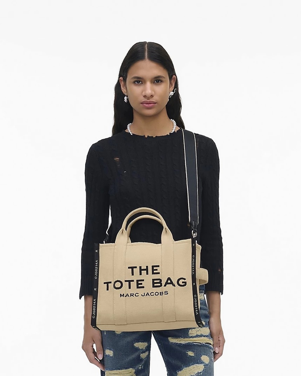 Сумка MARC JACOBS THE JACQUARD MEDIUM TOTE BAG “Sand”