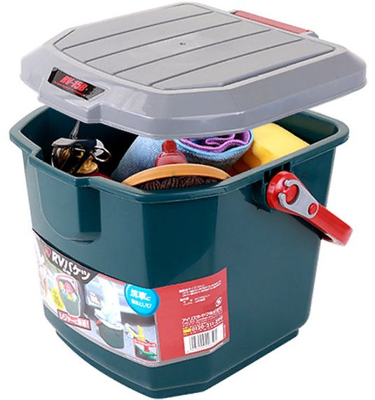 Экспедиционный ящик IRIS RV Box Bucket 15B, наполненный.