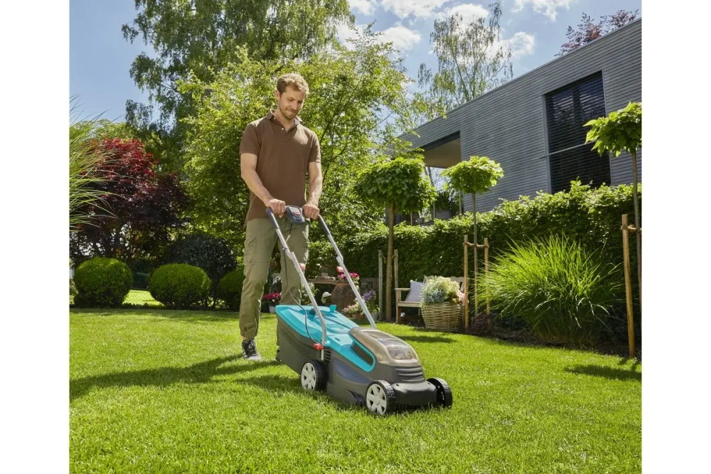 Газонокосилка Gardena PowerMax 3236V P4A 14621-55.000.00 (без АКБ)
