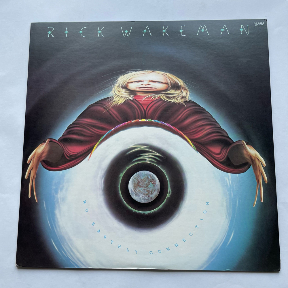 Винтажная виниловая пластинка LP Rick Wakeman And The English Rock Ensemble No Earthly Connection (Япония 1976) (Без Оби)
