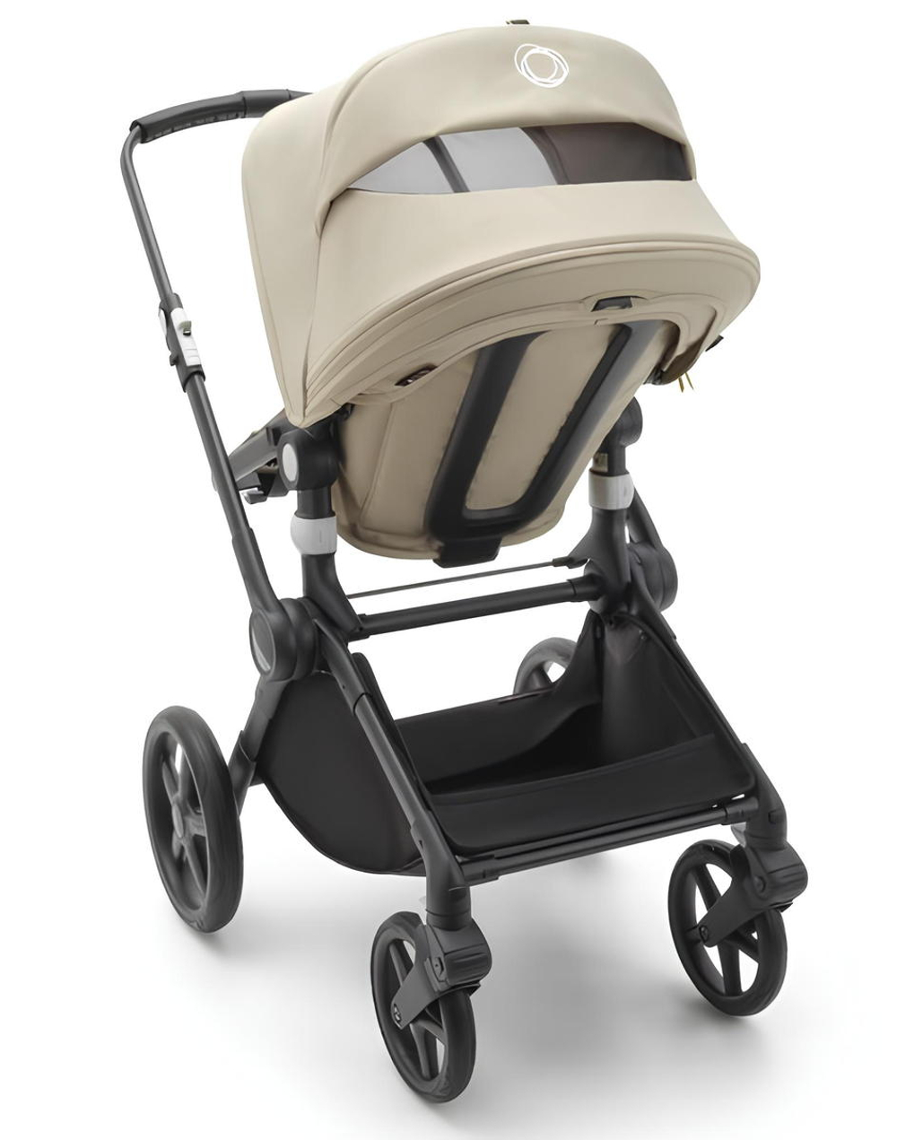 Коляска Bugaboo Fox Cub Complete 2 в 1 Black/Desert Beige-Desert Beige