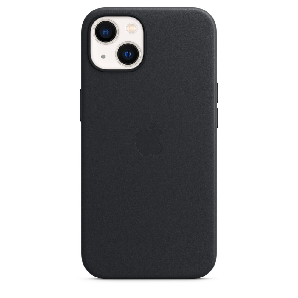 Кожаный чехол с поддержкой MagSafe Apple Leather Case для iPhone 13 mini