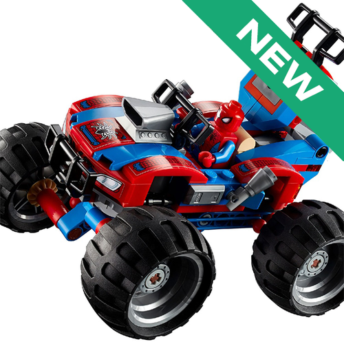 NEW Человек-паук sh536 + Багги из набора 76151