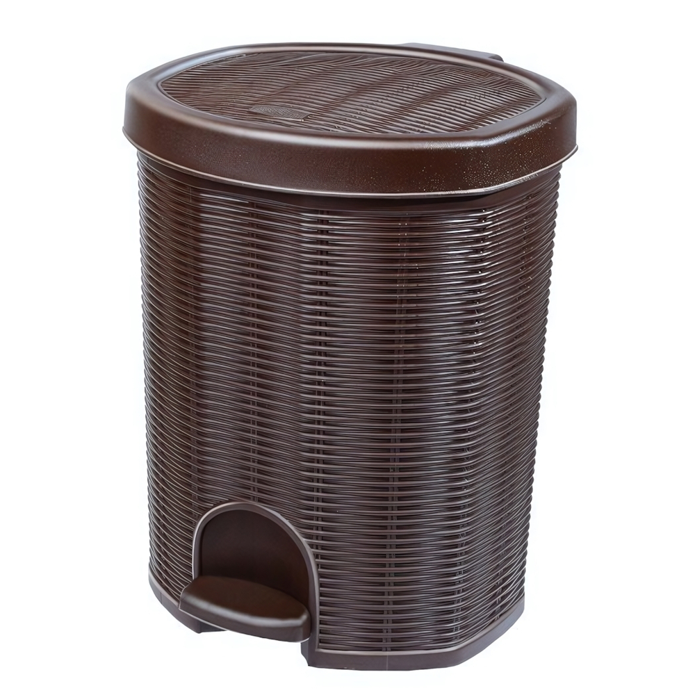 Контейнер для мусора с педалью "Elegance" 18 л цвет в ассортименте