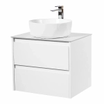 Тумба с раковиной и столешницей BelBagno KRAFT 60 Bianco Opaco