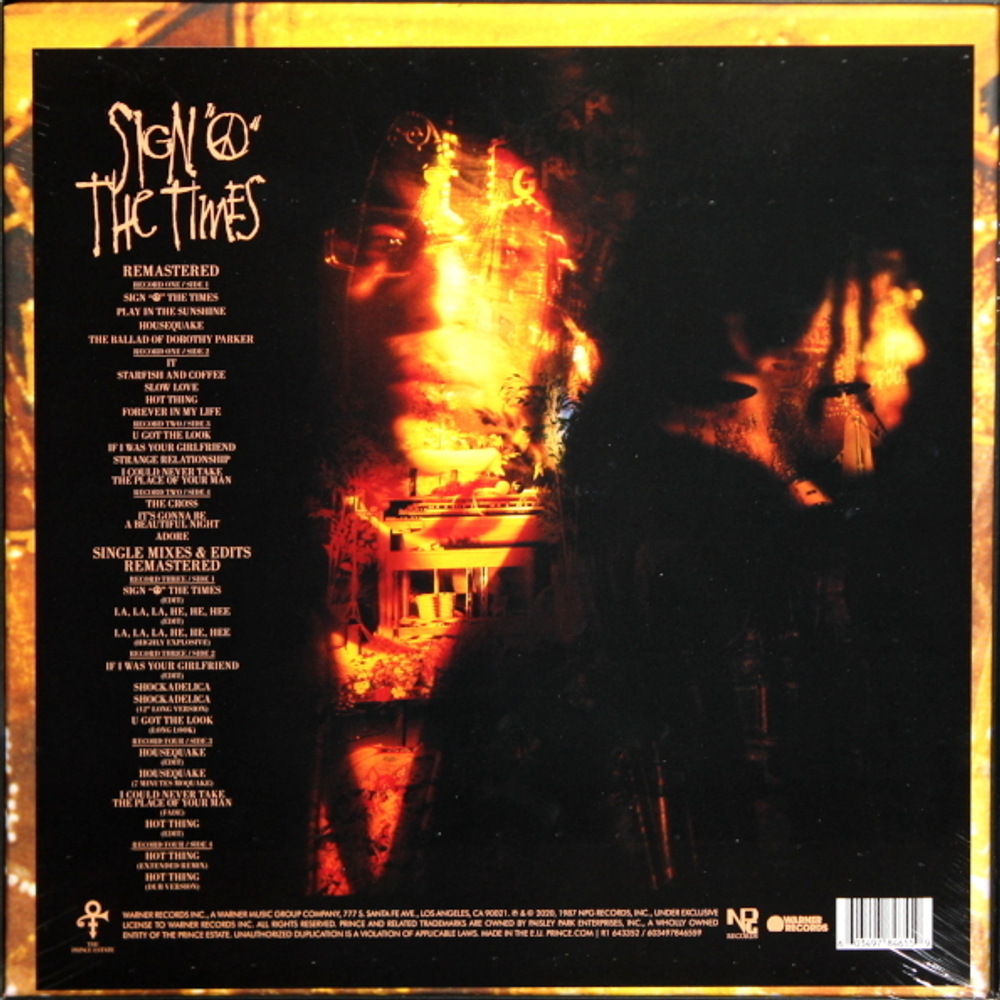 Prince / Sign 'O' The Times (Deluxe Edition Box Set)(4LP)