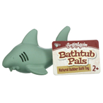 Begin Again Toys, Bathtub Pals, игрушка для ванны из натурального каучука, для детей от 2 месяцев, акула, 1 шт.