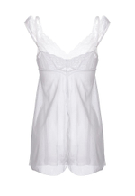 Сексуальный бэби-долл c разрезом сзади Sofia (Размер: 46-48) (Цвет: черный)