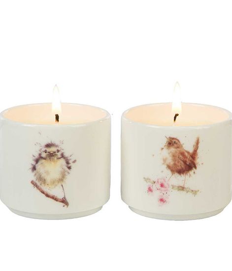 Цветок боярышника и шиповник подарочный набор 2 свечи, Wax Lyrical