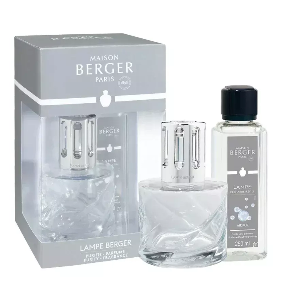 Maison Berger Paris - Набор Ароматическая лампа Спираль + Масло с нейтральным ароматом 250мл / артикул   4778  / GTIN 3127290047786
