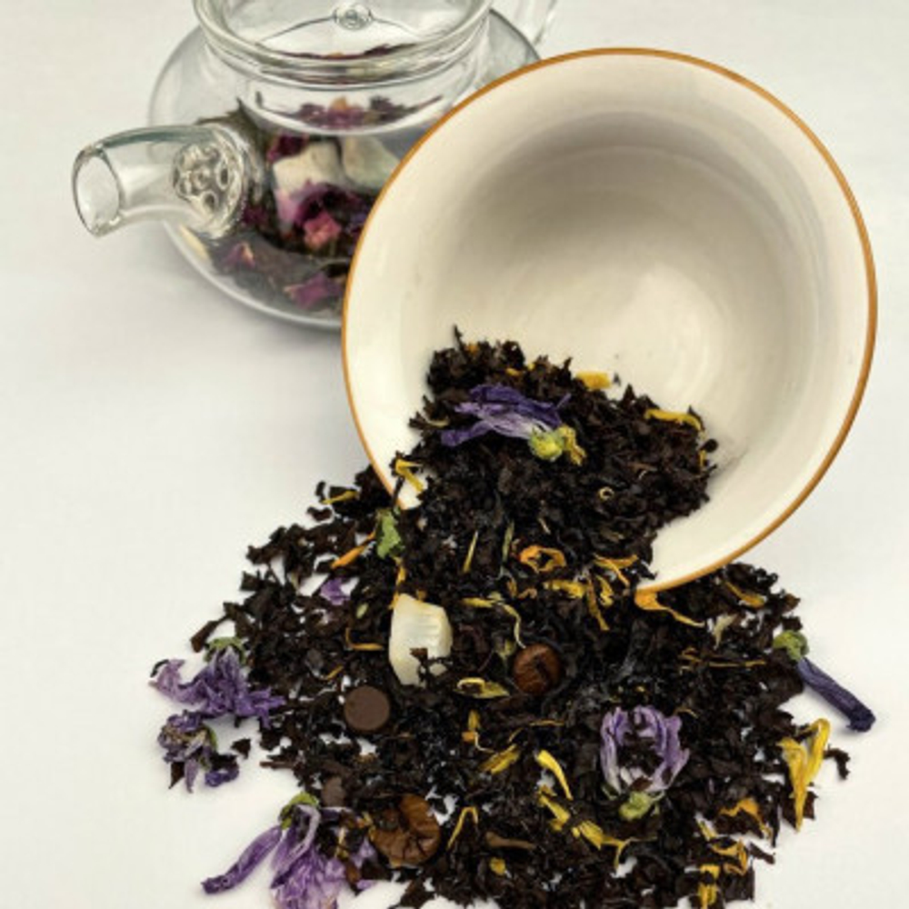 Черный чай BERRY-TEA "Чоко-коко" | 18гр под стакан | Эконом