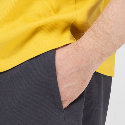 Мужская пижама (желтая футбока, серые шорты) Opium Sport&Home F-157