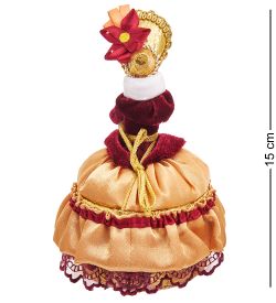 Народные промыслы RK-734/ 2 Кукла-шкатулка «Дама с муфтой»