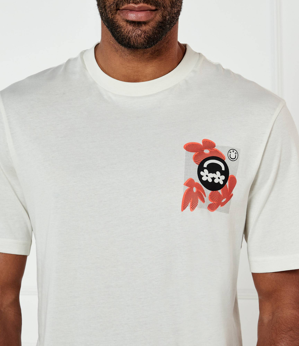 Футболка Nufloro Hugo Blue - белый(50533387)