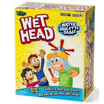Настольная игра "Мокрая голова"  Wet Head (водная рулетка)