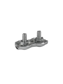 Зажим для троса двойн. Duplex (4мм) EKF zdtd-4
