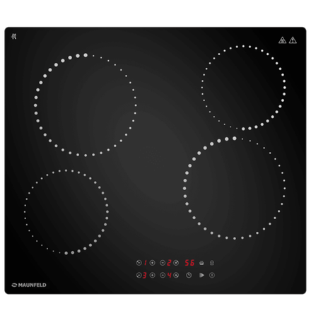 Встраиваемая электрическая варочная панель Maunfeld CVCE594PBK