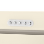 Кухонная вытяжка HOMSair Crocus Push 52 бежевый фото 10